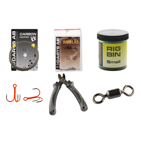 Darts Riggkit (Ismete) i gruppen Fiskemetoder / Isfiskeri / Kroge og endegrej og Isfiskeri hos Sportfiskeprylar.se (DARTSTARTERKITTACKEL)