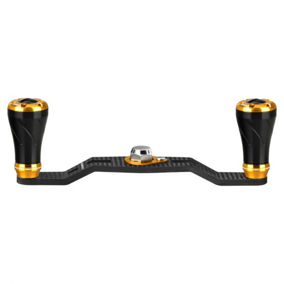 Gomexus 95mm Carbon Swept Handle with 20mm Aluminium Knob i gruppen Hjul / Tilbehør fiskehjul / Hjul håndsving hos Sportfiskeprylar.se (DCS95A20BKGDr)