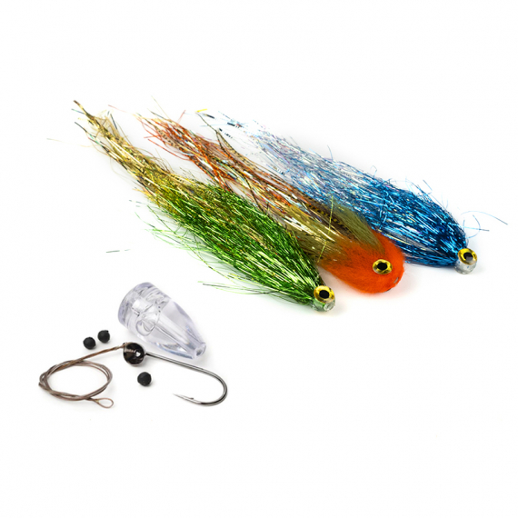 Dobb Daddy Pike Fly Kit i gruppen Madding / Spinnefluer hos Sportfiskeprylar.se (DD3FLYKIT)