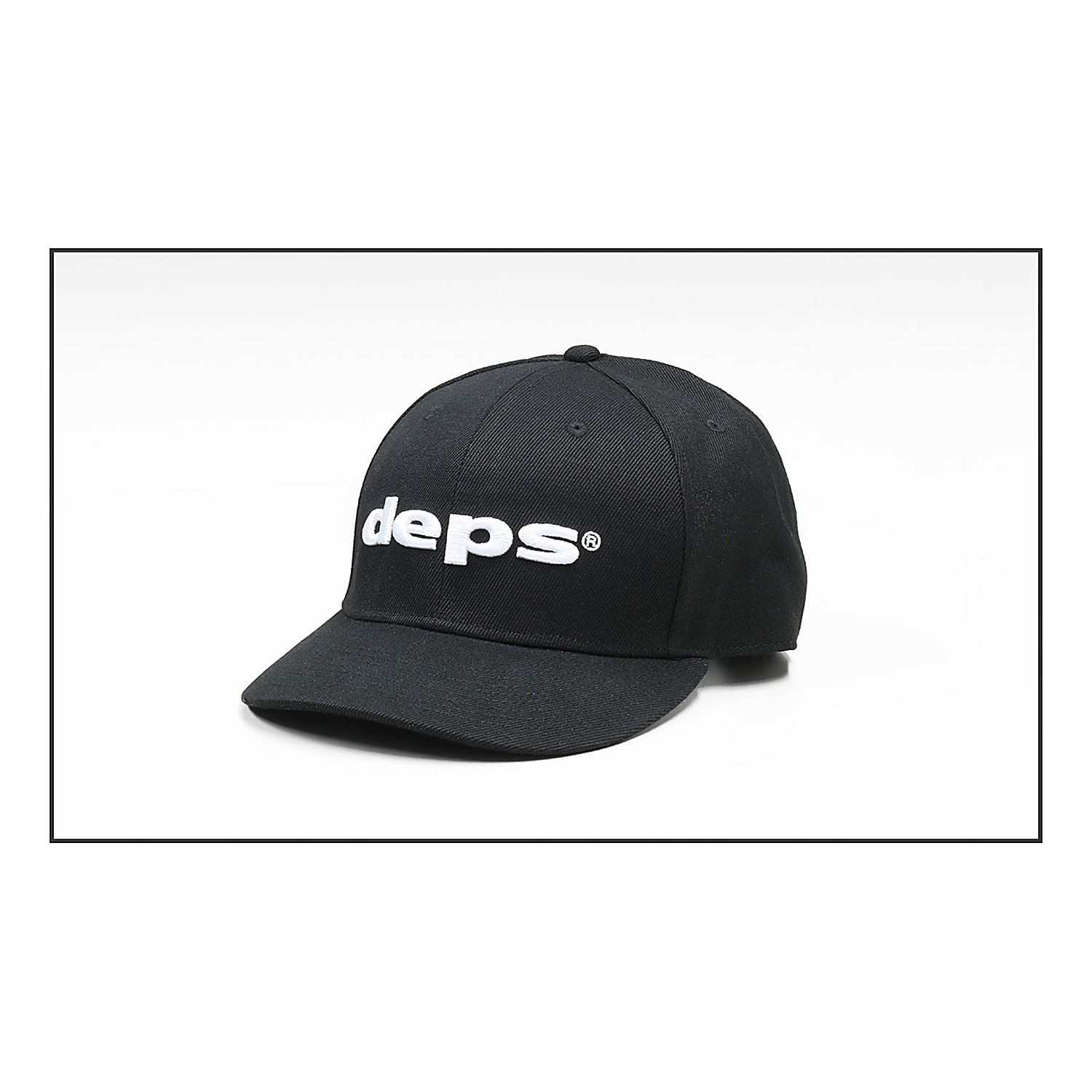 Deps Logo Cap Black X Black i gruppen Beklædning og fodtøj / Kasketter og hovedbeklædning / Kasketter hos Sportfiskeprylar.se (DE995013)