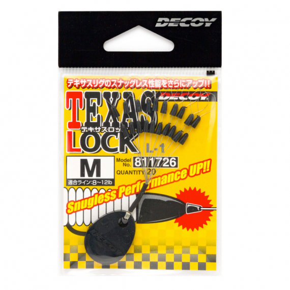 Decoy L-1 Texas Lock i gruppen Kroge og endegrej / Texas & Carolina tilbehør hos Sportfiskeprylar.se (DL1Lr)