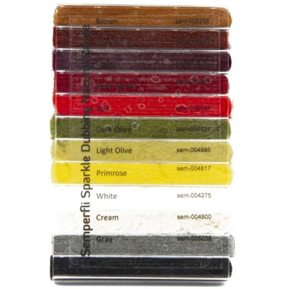 Semperfli Sparkle Dubbing Dispenser i gruppen Kroge og endegrej / Fluebinding / Fluebindingsmateriale / Dubbing hos Sportfiskeprylar.se (DSKD012MIX)