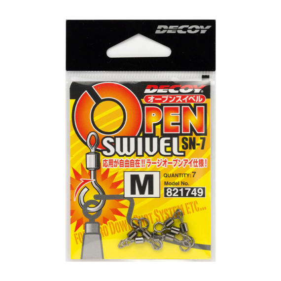 Decoy SN-7 Open Swivel i gruppen Kroge og endegrej / Svirvler hos Sportfiskeprylar.se (DSN7Lr)