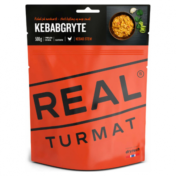 Real Turmat Kebab Stew i gruppen Outdoor / Lejrmad / Frysetørret mad hos Sportfiskeprylar.se (DT5272)