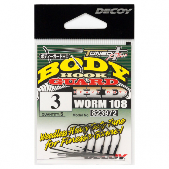 Decoy Worm108 Body Guard HD i gruppen Kroge og endegrej / Kroge / Enkeltkroge hos Sportfiskeprylar.se (DW1081r)