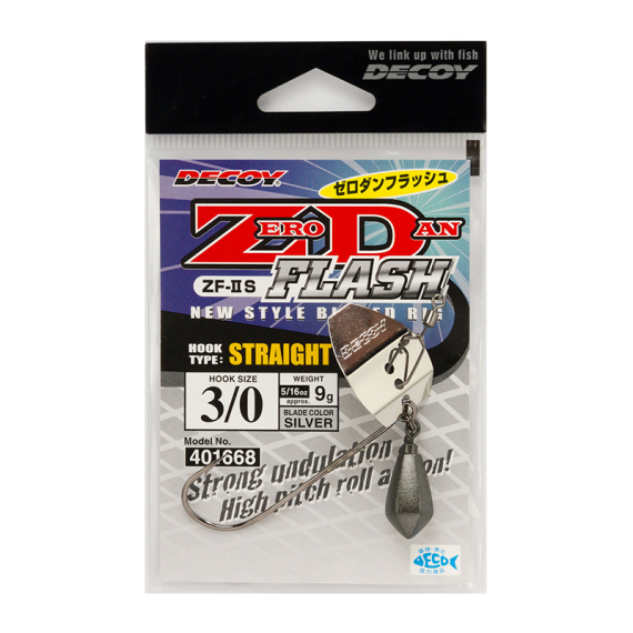 Decoy ZF-2S Zero-Dan Flash Straight i gruppen Madding / Chatterbaits og bladed jigs hos Sportfiskeprylar.se (DZF2S108r)