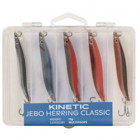 Kinetic Jebo Herring Classic (5-pack) - 18g i gruppen Madding / Havørred madding og kystwoblere / Havørred madding hos Sportfiskeprylar.se (E131-009-163)