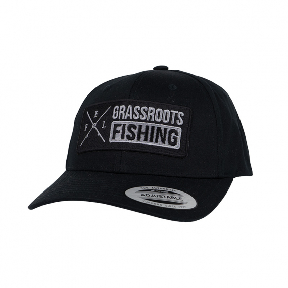 Eastfield Curved Cap Black - Grassroots Fishing i gruppen Beklædning og fodtøj / Kasketter og hovedbeklædning / Kasketter / Dad Caps hos Sportfiskeprylar.se (EFLHS1001789-1)