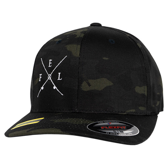 Eastfield Flexfit Cap Black Camo i gruppen Beklædning og fodtøj / Kasketter og hovedbeklædning / Kasketter / Flexfit-kasketter hos Sportfiskeprylar.se (EFLHS1007818-1r)