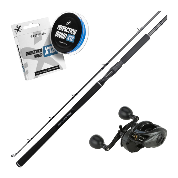 Eastfield Instrument Distance Baitcasting Combo 9\' -180g i gruppen Sæt / Kastesæt / Baitcastersæt Gedde hos Sportfiskeprylar.se (EFLINSTRUMENT180GCOMBO)