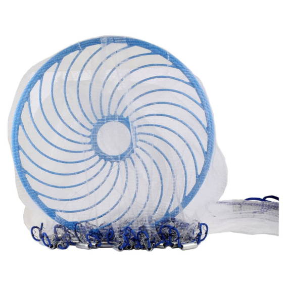 Wiggler UFO Cast Net w. Iron Sinkers 10m i gruppen Udstyr og tilbehør / Kastenet og fælder til agnfisk / Kastenet hos Sportfiskeprylar.se (EVKU)