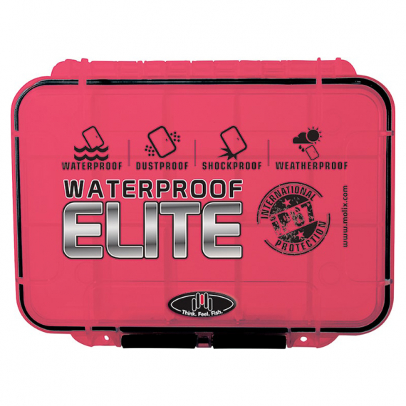 Molix Elite Waterproof 02 Compartments i gruppen Opbevaring / Tackle-bokse / Maddingæsker hos Sportfiskeprylar.se (EWP-02C)