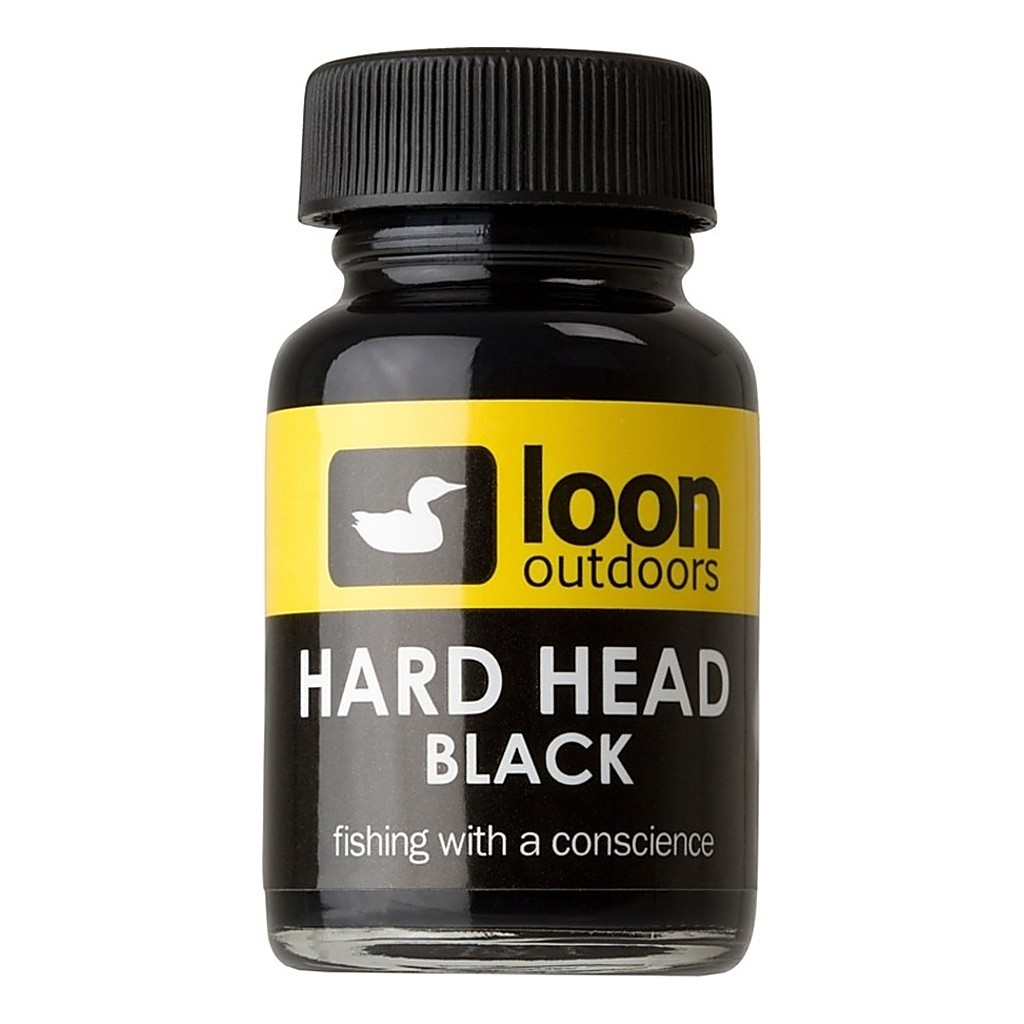 Loon Hard Head Black i gruppen Kroge og endegrej / Fluebinding hos Sportfiskeprylar.se (F0089)
