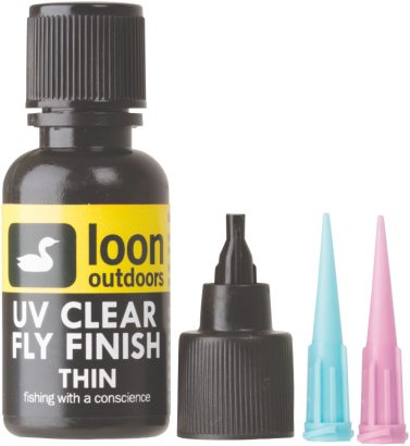 Loon UV Clear Fly Finish - Thin (1/2 oz.) i gruppen Udstyr og tilbehør / Superlim og epoxy / UV-lim hos Sportfiskeprylar.se (F0099)