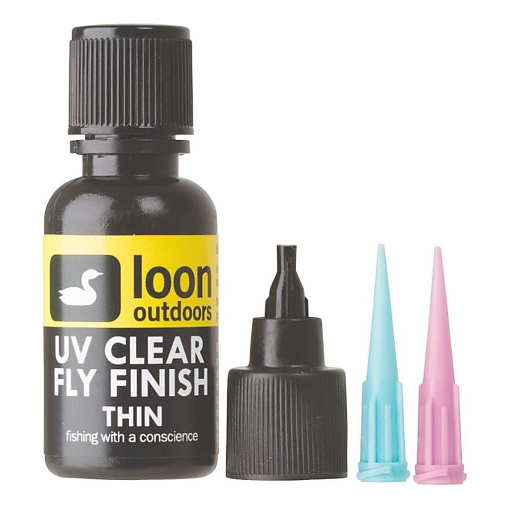 Loon UV Clear Fly Finish - Thin (1/2 oz.) i gruppen Kroge og endegrej hos Sportfiskeprylar.se (F0099)