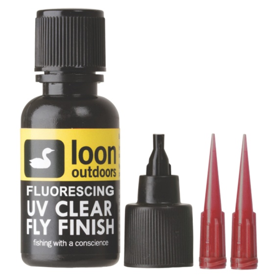 Loon UV Clear Fly Finish - Fluorescing (1/2 Oz) i gruppen Fiskemetoder / Fluefiskeri / Fluebinding / Fluebindingsmateriale / Kemikalier hos Sportfiskeprylar.se (F0120)