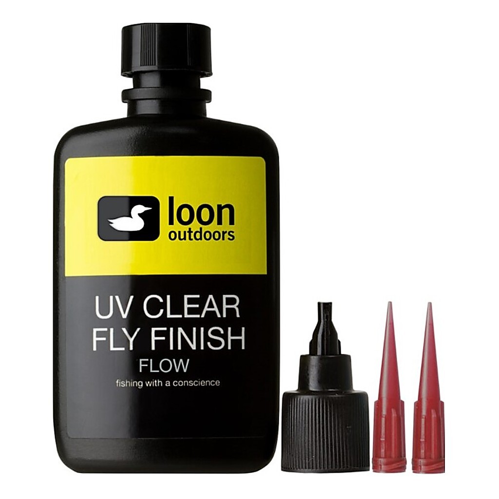 Loon UV Clear Fly Finish - Flow (2 Oz) i gruppen Fiskemetoder / Fluefiskeri / Fluebinding / Fluebindingsmateriale / Kemikalier hos Sportfiskeprylar.se (F0122)