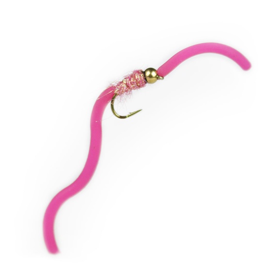 Squirmy Worm Hot Pink BH # 12 i gruppen Madding / Fluer / Nymfer hos Sportfiskeprylar.se (F30-1060-12)