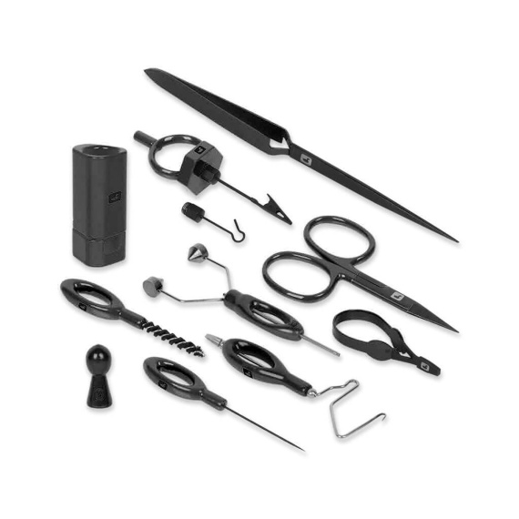 Loon Complete Fly Tying Tool Kit - Black i gruppen Kroge og endegrej / Fluebinding / Fluebindingsredskaber / Udstyrssæt fluebinding hos Sportfiskeprylar.se (F6123)