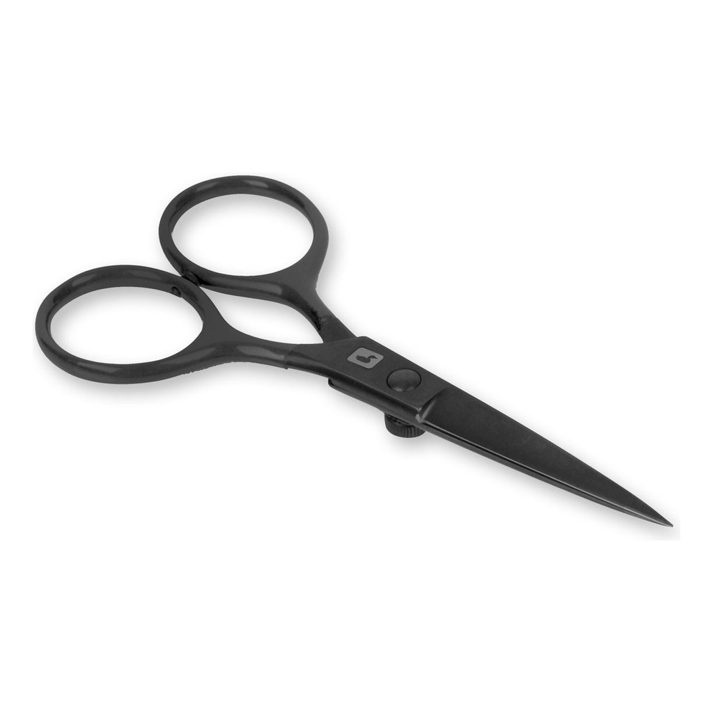 Loon Razor Scissors 5\'\' - Black i gruppen Udstyr og tilbehør / Tænger og sakse / Snøreklippere og sakse hos Sportfiskeprylar.se (F6989)