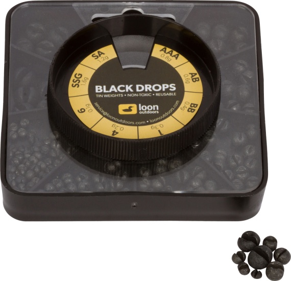 Loon Black/Camo Drop 8 Division Black Drop i gruppen Kroge og endegrej / Synk og lod / Bly- og splitlod hos Sportfiskeprylar.se (F7128)