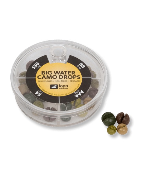 Loon Camo Drop - 4 Division - Camo Big Water i gruppen Kroge og endegrej / Synk og lod / Bly- og splitlod hos Sportfiskeprylar.se (F7134)