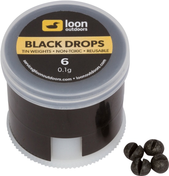 Loon Black Drop - Twist Pot i gruppen Kroge og endegrej / Synk og lod / Bly- og splitlod hos Sportfiskeprylar.se (F7136r)