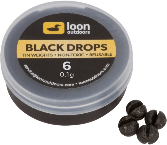 Loon Black Drop - Refill Tub i gruppen Kroge og endegrej / Synk og lod / Bly- og splitlod hos Sportfiskeprylar.se (F7154r)