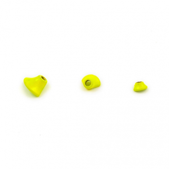 Frödin FITS Tungsten 1/2 Turbokoner - Fl Yellow MICRO i gruppen Kroge og endegrej / Fluebinding / Fluebindingsmateriale / Cones hos Sportfiskeprylar.se (F77-01)