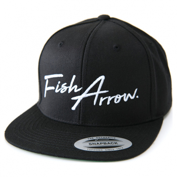 Fish Arrow FA Flat Cap Black i gruppen Beklædning og fodtøj / Kasketter og hovedbeklædning / Kasketter / Caps hos Sportfiskeprylar.se (FA-4573251345405)