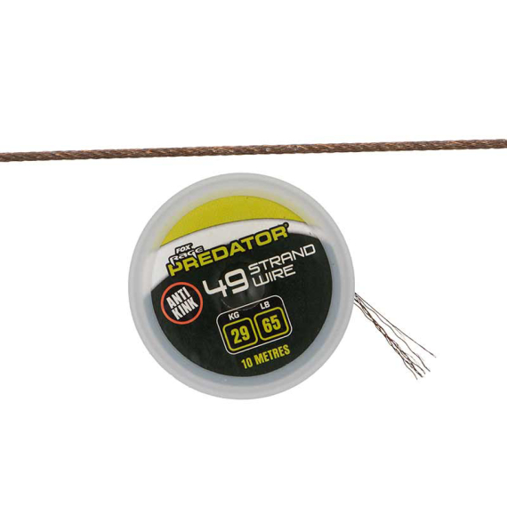 Fox Rage Predator 19-Strand Coated Wire i gruppen Kroge og endegrej / Ledere og Forfangsmateriale / Forfangsmateriale hos Sportfiskeprylar.se (FAC161r)