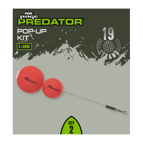 Fox Rage Pop-Up Kit i gruppen Kroge og endegrej / Rig tilbehør / Andet rigtilbehør hos Sportfiskeprylar.se (FAC172r)