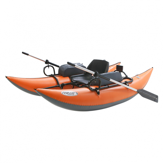 Fish Cat Streamer XL-IR - Orange i gruppen Bådelektronik / Flyderinge og gummibåde / Flyderinge og tilbehør til flyderinge / Flådtuber hos Sportfiskeprylar.se (FC-F00100)