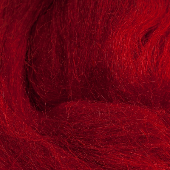 Senyo\'s Laser Hair, Red i gruppen Kroge og endegrej / Fluebinding / Fluebindingsmateriale / Andre syntetiske materialer hos Sportfiskeprylar.se (FC0751-37)