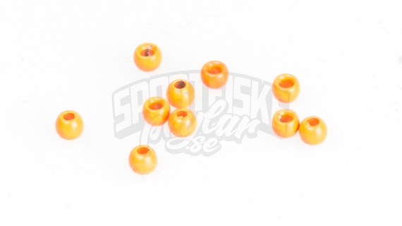 Brass beads 2.8mm - Fluo Orange i gruppen Kroge og endegrej / Fluebinding / Fluebindingsmateriale / Cones hos Sportfiskeprylar.se (FD-C1201)