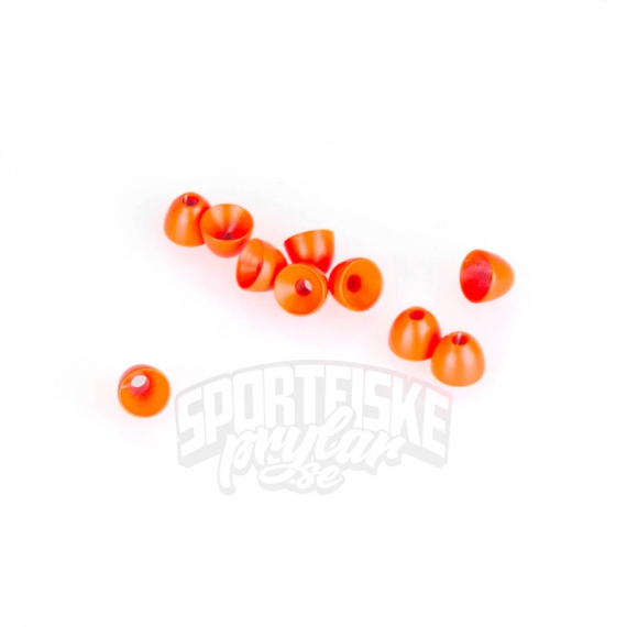 Coneheads L (6,3mm) - Fluo Orange i gruppen Kroge og endegrej / Fluebinding / Fluebindingsmateriale / Cones hos Sportfiskeprylar.se (FD-C1612)