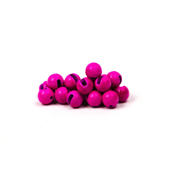 Fly Dressing Slotted Tungsten Beads 3mm, Fluo Pink i gruppen Kroge og endegrej / Fluebinding / Fluebindingsmateriale / Perler hos Sportfiskeprylar.se (FD-C2304)