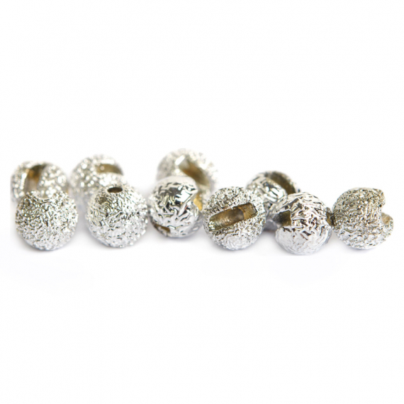 Gritty Slotted Tungsten Beads 3mm - Metallic Silver i gruppen Kroge og endegrej / Fluebinding / Fluebindingsmateriale / Perler hos Sportfiskeprylar.se (FD-C2323)