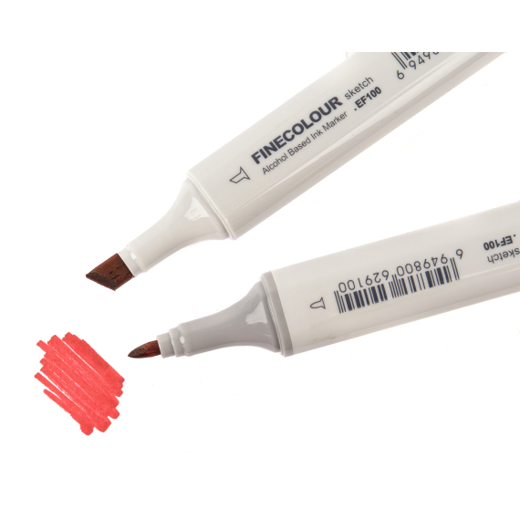 Color Markers, Red i gruppen Udstyr og tilbehør / Andre redskaber / Filtpenne hos Sportfiskeprylar.se (FD-CM140)