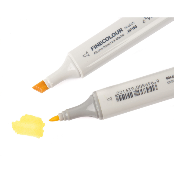 Color Markers, Yellow i gruppen Udstyr og tilbehør / Andre redskaber / Filtpenne hos Sportfiskeprylar.se (FD-CM225)