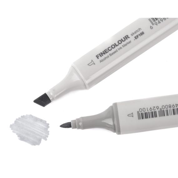 Color Markers, Gray i gruppen Udstyr og tilbehør / Andre redskaber / Filtpenne hos Sportfiskeprylar.se (FD-CM271)