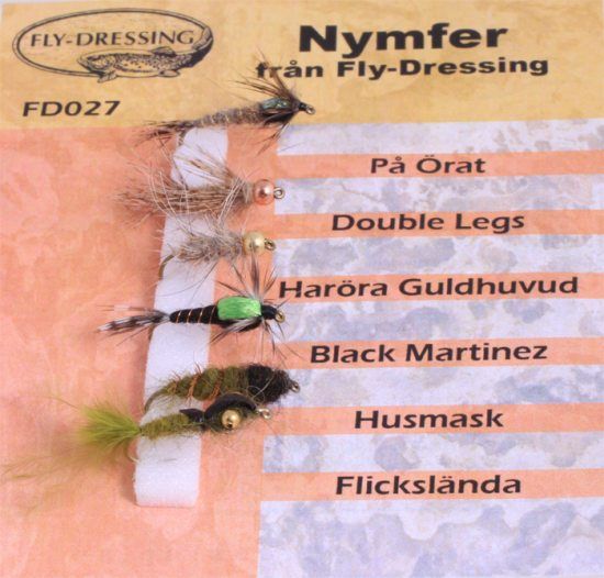 Nymfer i gruppen Madding / Fluer / Nymfer hos Sportfiskeprylar.se (FD027)