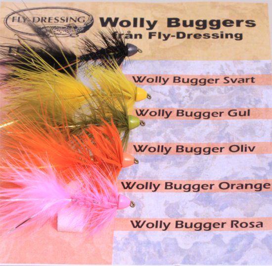 Wolly Bugger i gruppen Madding / Fluer / Streamere hos Sportfiskeprylar.se (FD030)
