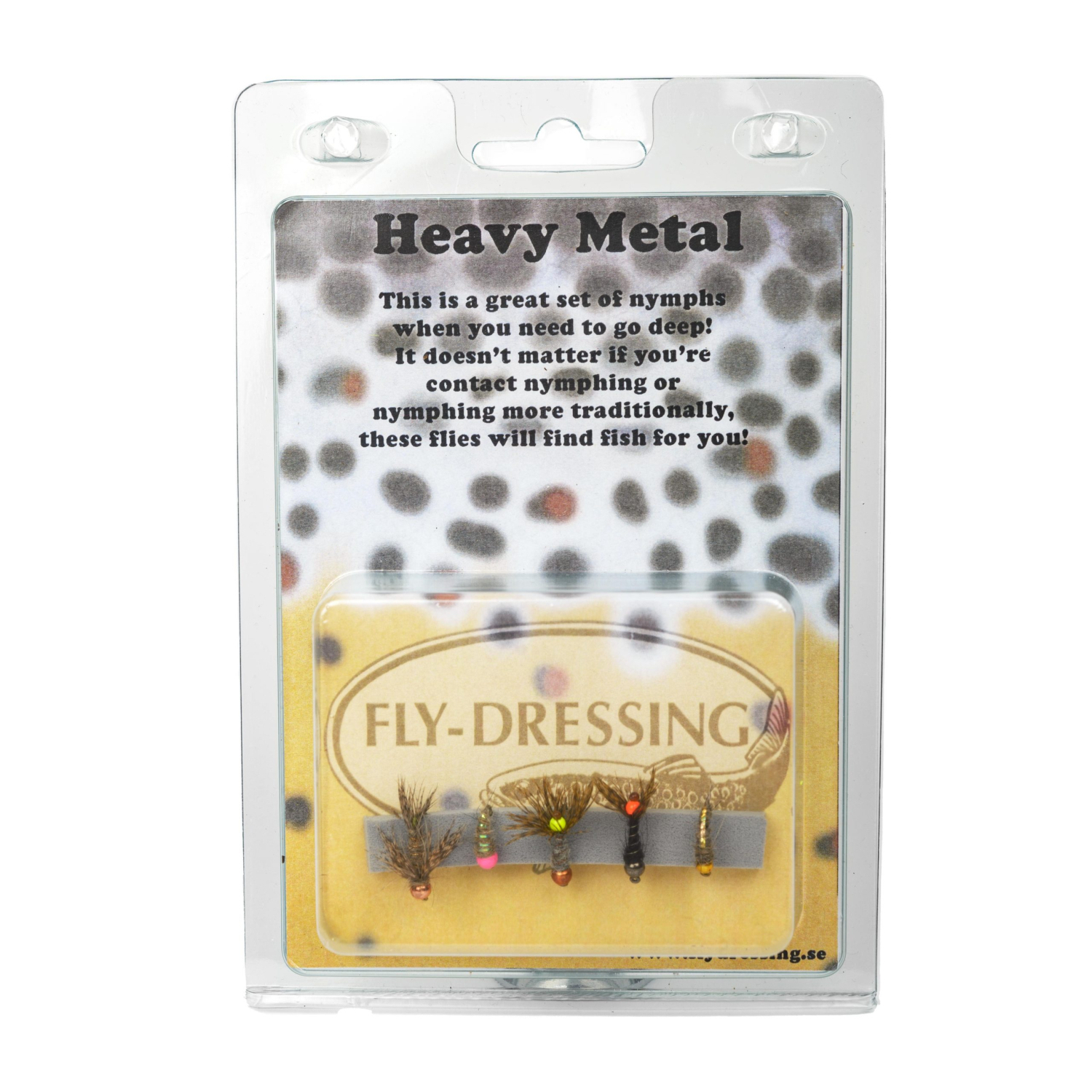 Fly Assortment Heavy Metal i gruppen Madding / Fluer / Fluesæt hos Sportfiskeprylar.se (FD037)
