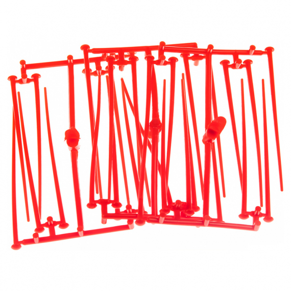 Ahrex Flexi Pegs - Red i gruppen Udstyr og tilbehør / Linekurve hos Sportfiskeprylar.se (FD220-37)