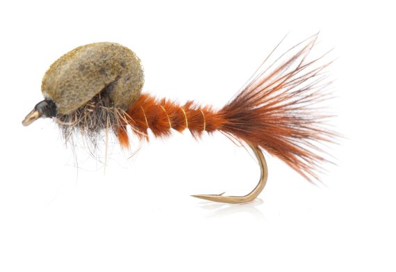 Rocken Kläckare Brown Daiichi 2220 #10 i gruppen Madding / Fluer / Tørfluer hos Sportfiskeprylar.se (FL02015)