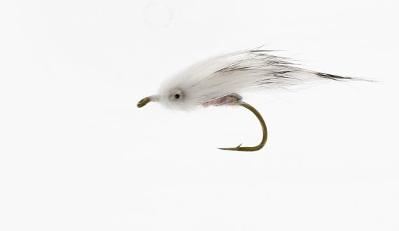 White Zonker Bombardo Fly i gruppen Madding / Fluer / Streamere hos Sportfiskeprylar.se (FL06012r)