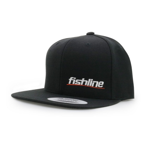 Fishline Logo Snapback Trucker Black i gruppen Beklædning og fodtøj / Kasketter og hovedbeklædning / Kasketter / Caps hos Sportfiskeprylar.se (FL103545674878)