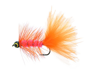Dog Nobbler Fluo Orange Daiichi 2220 #8 i gruppen Madding / Fluer / Streamere hos Sportfiskeprylar.se (FL21019)