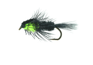 Montana Nymph Black/Fluo Green Daiichi 1710 #10 i gruppen Madding / Fluer / Nymfer hos Sportfiskeprylar.se (FL22010)